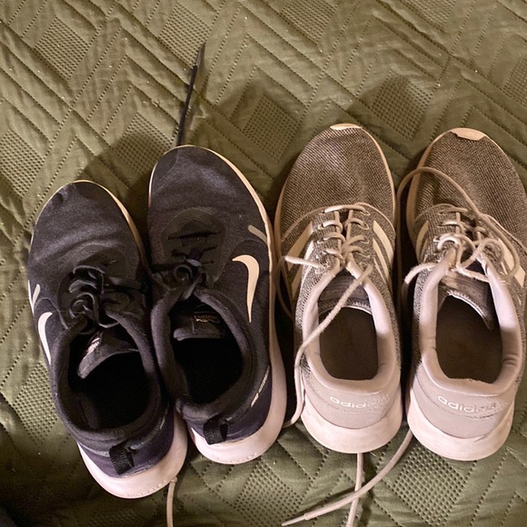 Two pairs of tennis shoes(nike&adidas) - Picture 1 of 2